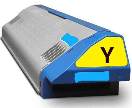 Yellow Compa OKI Pro 9542dn,9542Ec, 9542Ev-24K#45536437