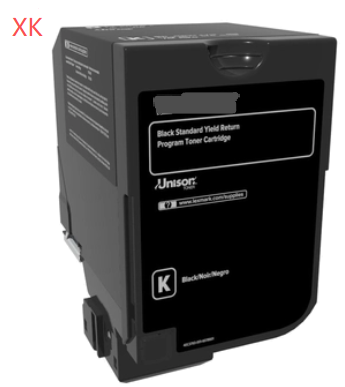 Black compatible para Lexmark CS632/CX635-20K