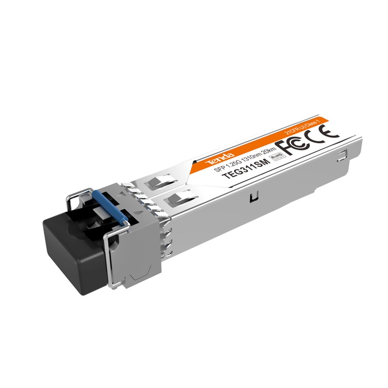 Tenda Transceiver ottico 1G Single Mode | TEG311SM