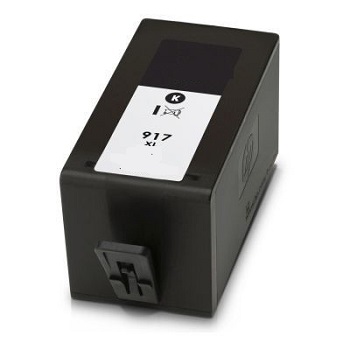 Tinteiro compatível HP 917XLBK preto, 1.500 páginas