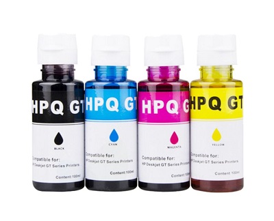 Yellow Dye 70ML Compa HP 550,655,315,555,570,655,455,457,558#GT31/GT52