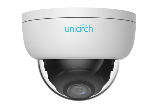 4MP Uniarch Minidome IPCamera, Ottica 2.8mm, Ik10