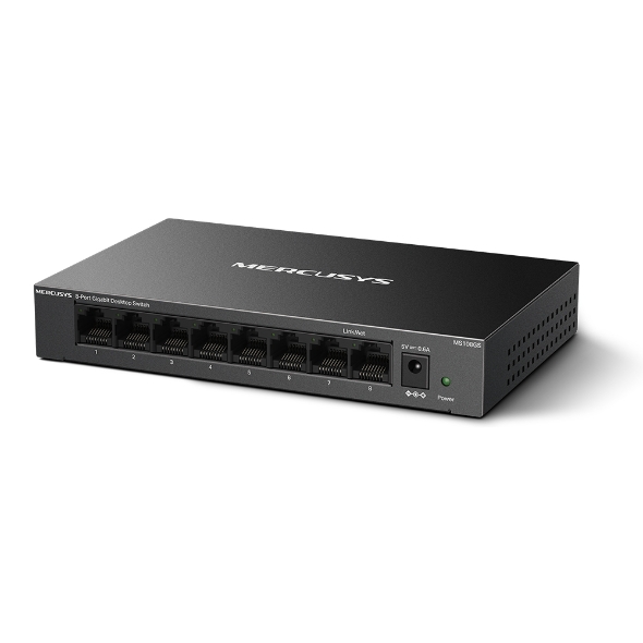 SWITCH MERCUSYS 8 PORTE GIBABIT
