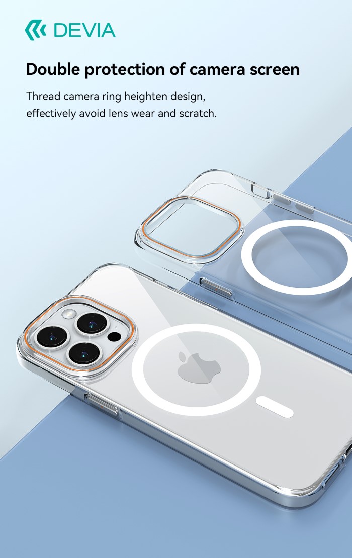 Devia Cover Morbida Trasparente Per IPhone 12 E IPhone 12 Pro