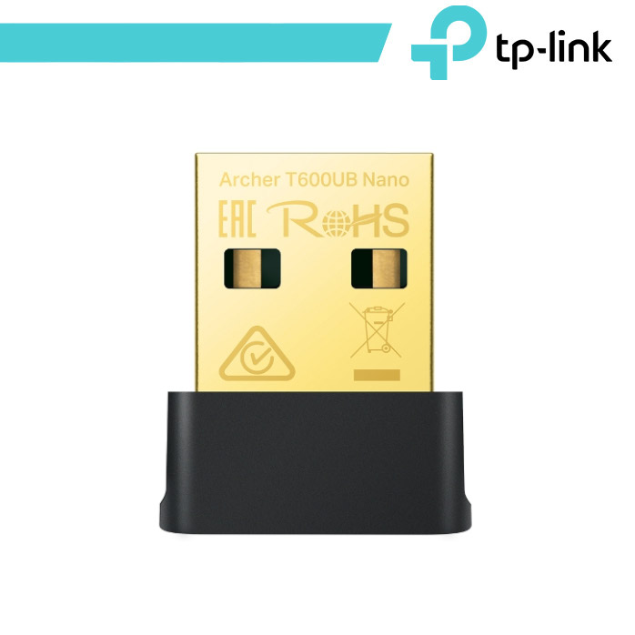TP-Link Nano adattatore USB Wi-Fi AC600 e Bluetooth 4.2 - Archer T600UB Nano