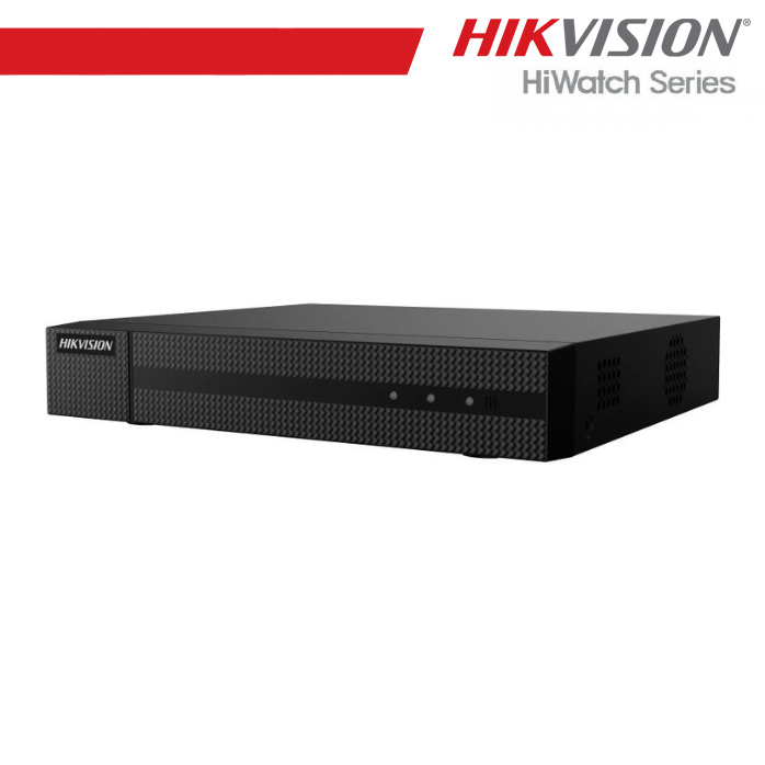 Hikvision-HiWatch NVR 8 canali 8 porte PoE 4K, 80/80Mbps - HWN-4108MH-8P(AI)