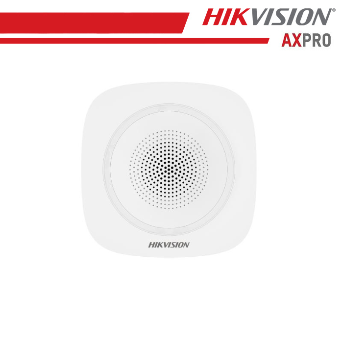 Hikvision Sirena Interna Wireless AX‑PRO LED Blu - DS-PS1-I-WE-B(Blue Indicator)