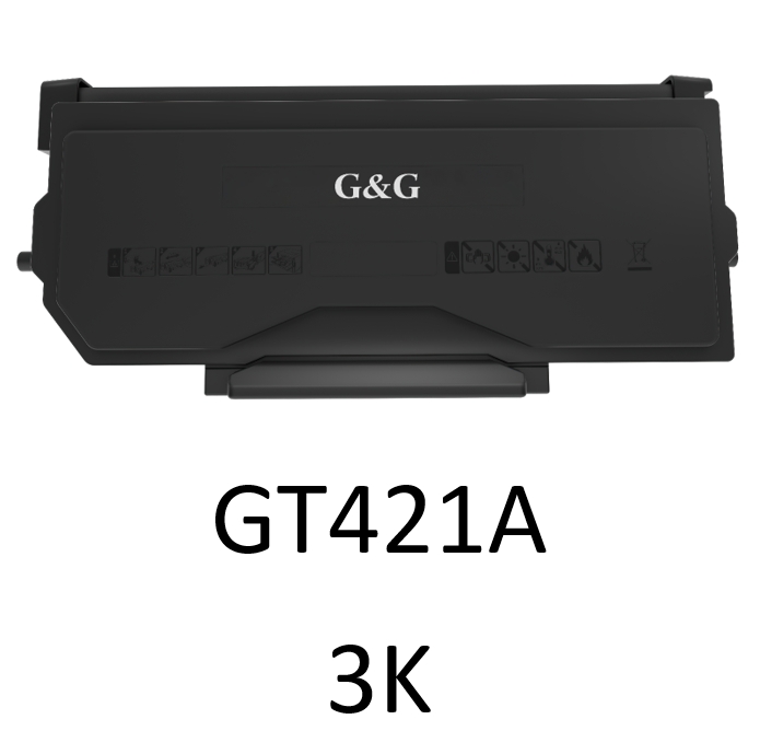 Toner original G&G T421A branco, 3.000 páginas
