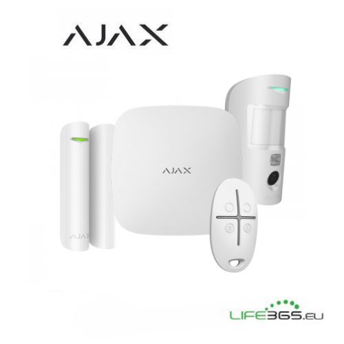 Ajax StarterKit Cam HDR white Wi-Fi / 2G / Ethernet