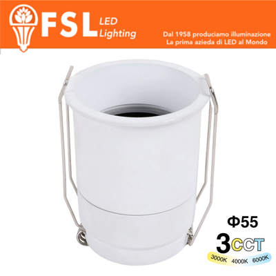 Micro Punto luce LED Minispotlight da incasso – 7W 3CCT – 55*70mm – IP20