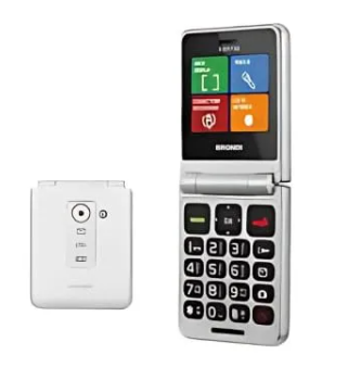 TEL. CELL. BRONDI FLIPPER WHITE