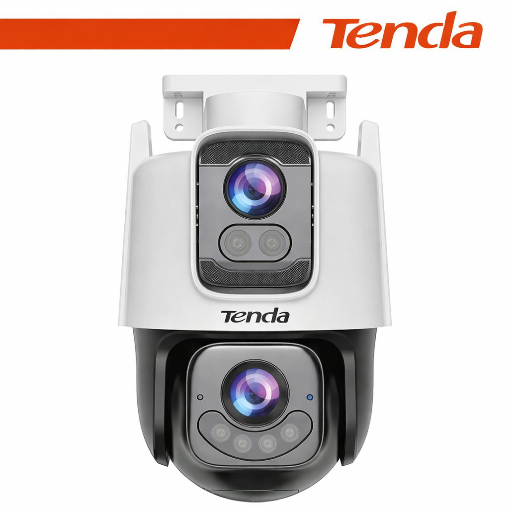Tenda Telecamera Wi-Fi Outdoor P&T 6MP Dual-Lens, Wi-Fi 6, Full Color | RH9-WCA