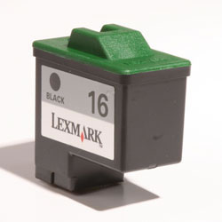 14ML Rigenerata Lexmark Jet Printer Z13/Z23/Z23E -Nera #16