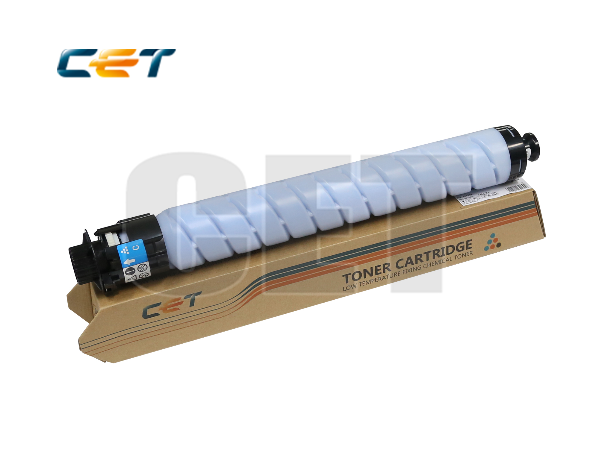 Toner compatível Ricoh E141759 ciano, 28.000 páginas