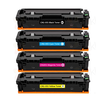 Toner compatível Canon 055BK preto, 2.300 páginas