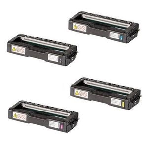 Toner compatível Ricoh PC301C ciano, 6.300 páginas