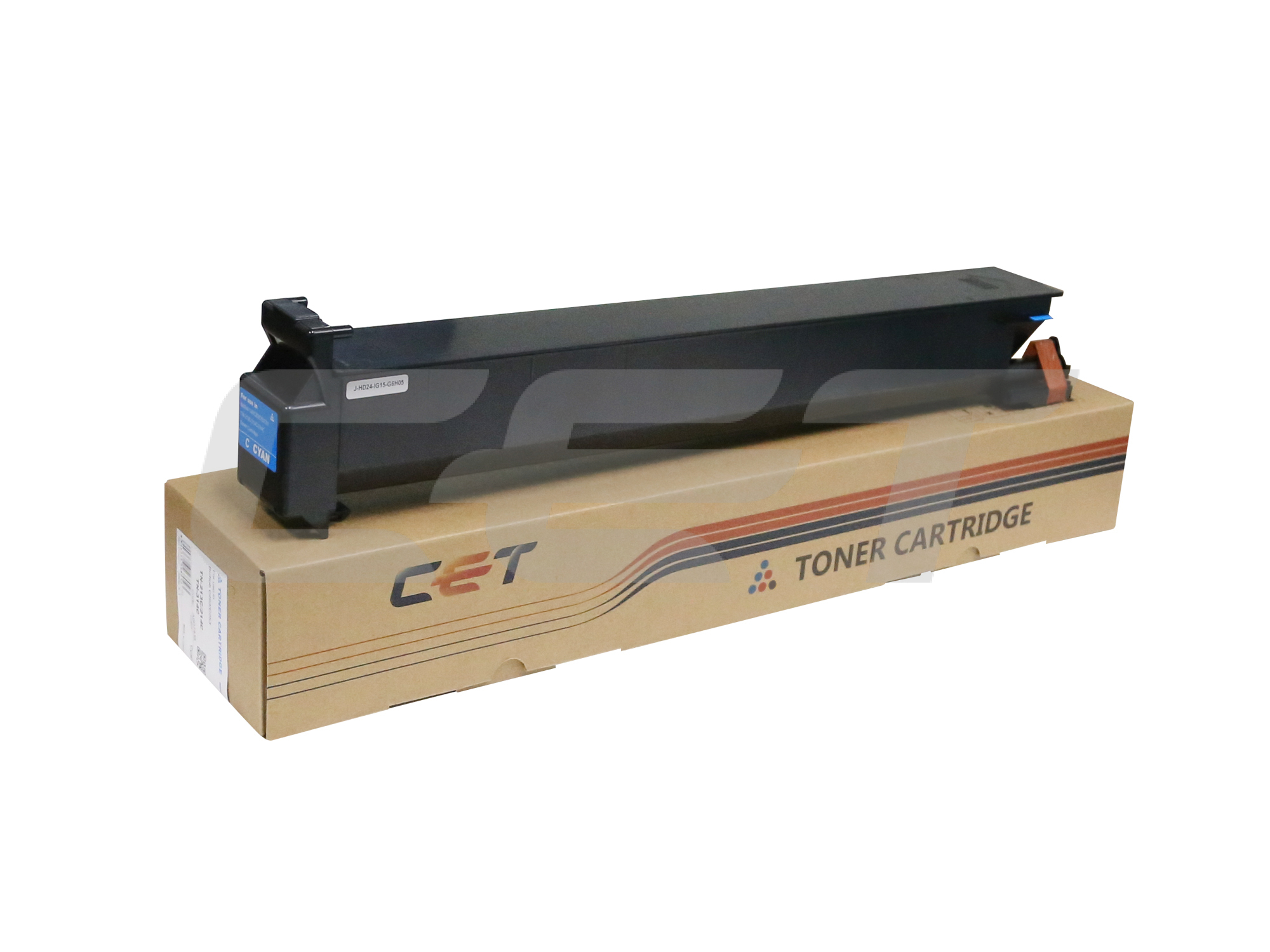 Toner compatível Konica Minolta MICE6804 ciano, 20.000 páginas