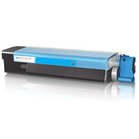 Toner compatível OKI C5600C ciano, 2.000 páginas