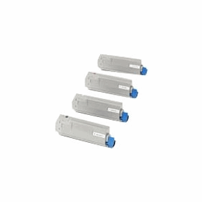 Toner compatível OKI C5850C ciano, 6.000 páginas