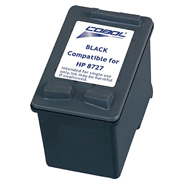 Tinteiro compatível HP 8727 preto
