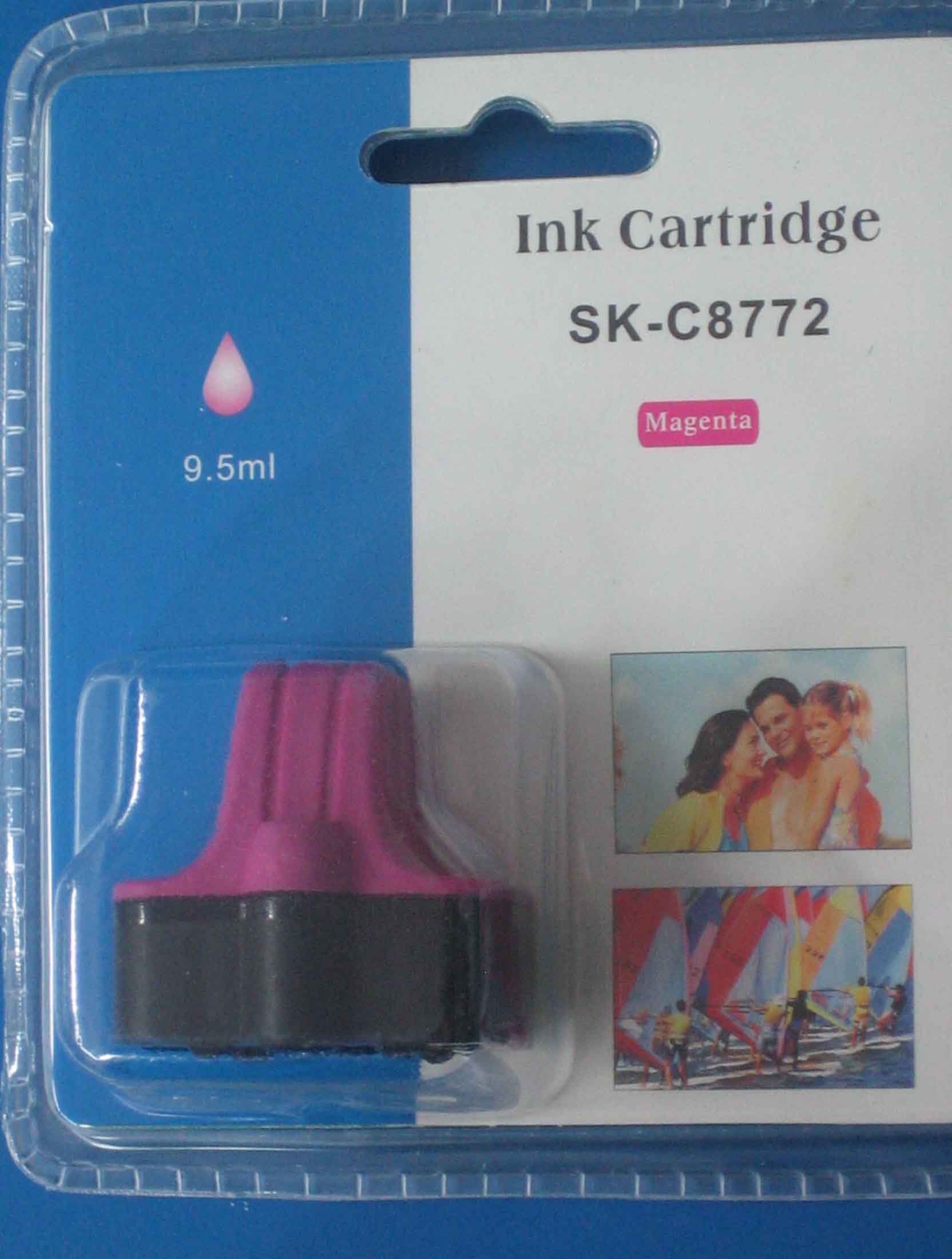 Tinteiro compatível HP 8772R magenta