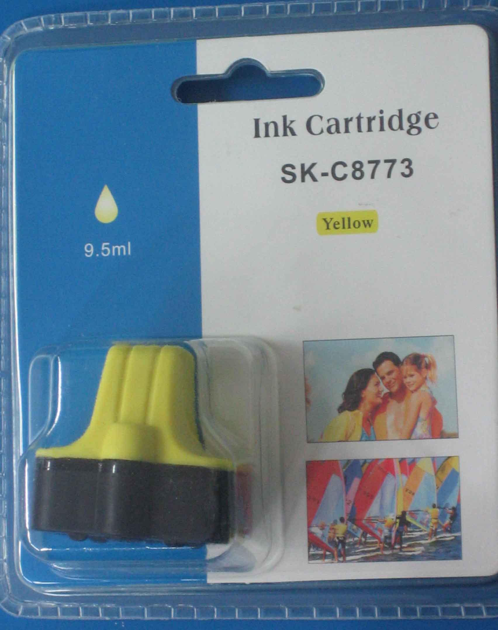 Tinteiro compatível HP 8773R amarelo