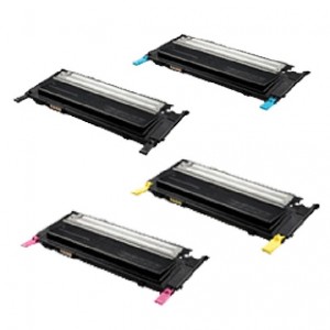 Toner compatível Samsung CLP320Y amarelo, 1.000 páginas