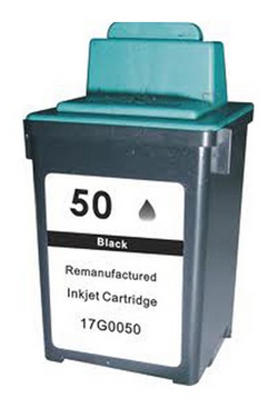 Tinteiro compatível Lexmark 17G0050 preto
