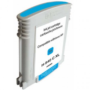 Tinteiro compatível HP 940XLC ciano