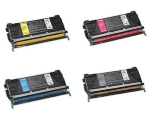 Toner compatível Lexmark C734AC ciano, 6.000 páginas