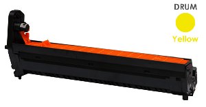 Toner compatível OKI DR81Y amarelo, 20.000 páginas
