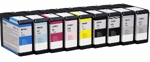 Tinteiro compatível Epson ARET5805 ciano