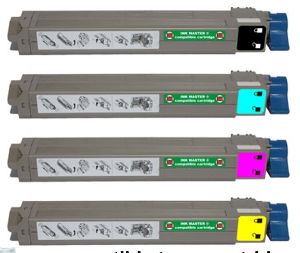 Toner compatível OKI C9655M magenta, 22.500 páginas