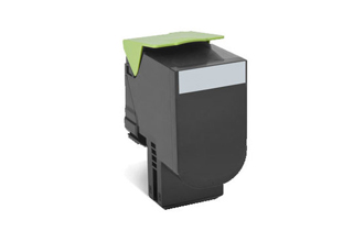 Toner compatível Lexmark C802SBK preto, 2.500 páginas