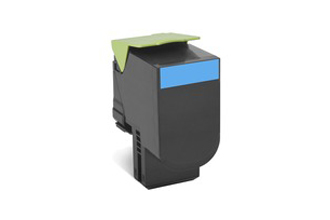 Toner compatível Lexmark C802SC ciano, 2.000 páginas