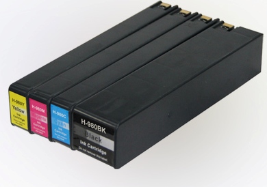 Tinteiro compatível HP 980XLBK preto, 10.000 páginas