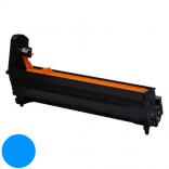 Toner compatível OKI DR82C ciano, 30.000 páginas