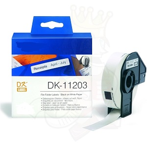 Toner compatível Brother NCDK11203 branco