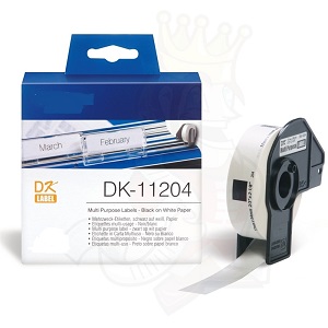 Toner compatível Brother NCDK11204 branco