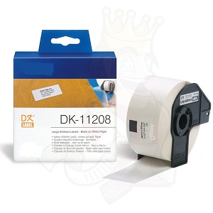 Toner compatível Brother NCDK11208 branco