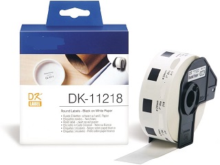 Toner compatível Brother NCDK11218 branco