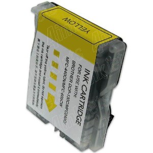 Tinteiro compatível Brother LC1000Y amarelo