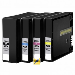 Tinteiro compatível Canon ARPGI2500Y amarelo, 1.700 páginas