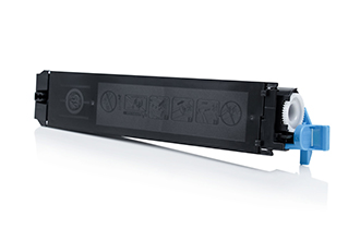 Toner compatível Sharp MX38GTBK preto, 10.000 páginas