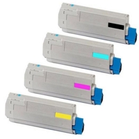 Toner compatível OKI C831M magenta, 8.000 páginas