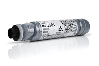 Toner compatível Ricoh TYPE2501E preto, 9.000 páginas