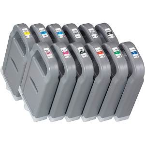 Tinteiro compatível Canon PFI706B azul