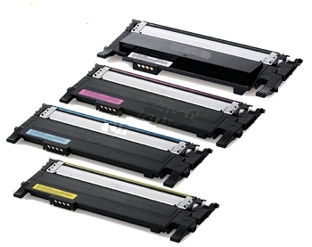 Toner compatível Samsung CLPC430C ciano, 1.000 páginas