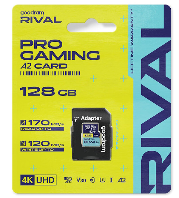 GoodRAM Scheda SD 64GB UHS I U3 - retail blister - GGSM3AA-0640R12