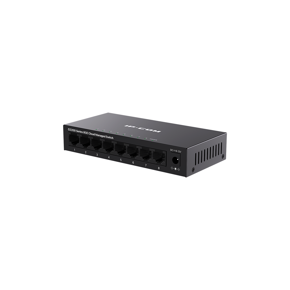 IP-COM G2208D Smart Switch Cloud Gestito 8 Porte Gigabit